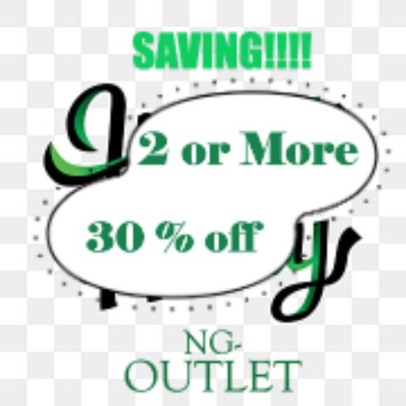 30%OFF WEEKEND DISCOUNT!!!!! 2 OR MORE ITEMS FROM MY CLOSET GET A 30%OFF - Picture 1 of 1